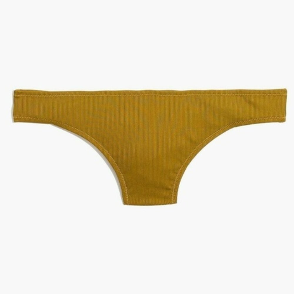 Madewell Second Wave Rib Classic Bikini Bottom - Picture 2 of 2